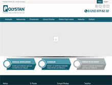 Tablet Screenshot of polystan.com